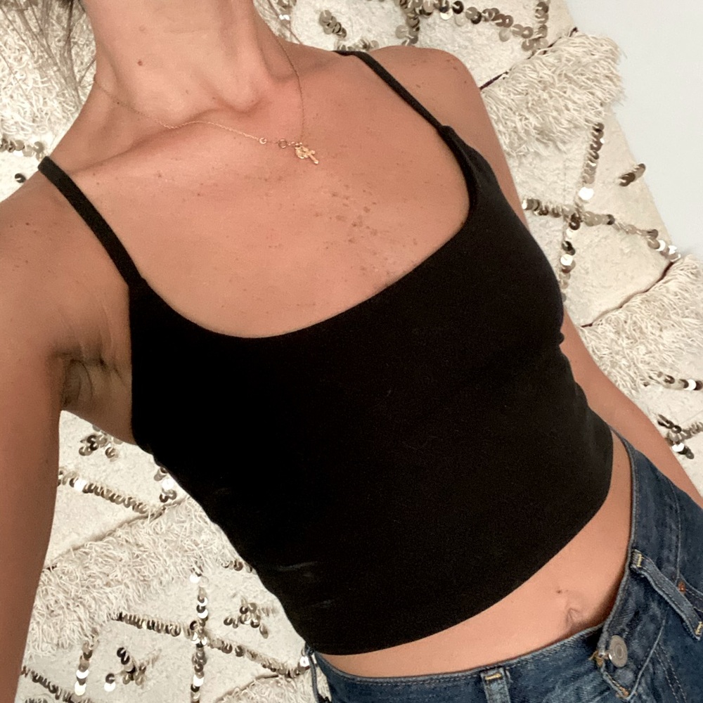 Glyder black pure bra size small